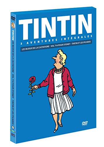 Tintin - 3 aventures - Vol. 7 : Les Bijoux de la Castafiore + Vol 714 pour Sidney + Tintin et les Picaros - Verschiedene Abdeckungen [FR Import] von Citel