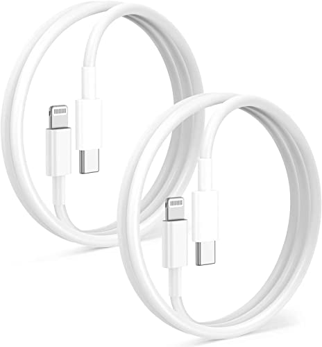 2 Pack USB C auf Lightning Kabel für iPhone, Typ C auf Lightning Kabel für Apple iPhone14/13/12/11 Pro/Pro Max/Mini/Plus/iPhone SE. (1M, Weiß) von Citelect