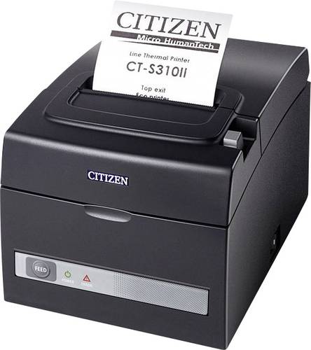 Citizen Office CT-S310II Bon-Drucker Thermodirekt 203 x 203 dpi Schwarz USB, RS-232, Cutter von Citizen Office