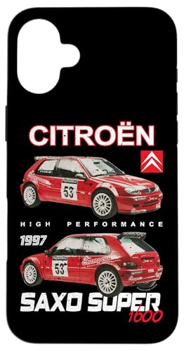 Citroen 1997 Saxo Super 1600 Vatertag Hülle für iPhone 16 Plus Citroen 1997 Saxo Super 1600 Vatertag Hülle für iPhone 16 Plus von Citroën