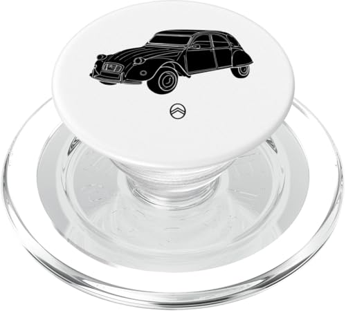 Citroën 2CV Angle Black Fill Vatertag PopSockets PopGrip für MagSafe Citroën 2CV Angle Black Fill Vatertag PopSockets PopGrip für MagSafe von Citroën