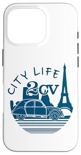 Citroën 2CV City Life Paris für Licht Vatertag Hülle für iPhone 16 Pro Citroën 2CV City Life Paris für Licht Vatertag Hülle für iPhone 16 Pro von Citroën