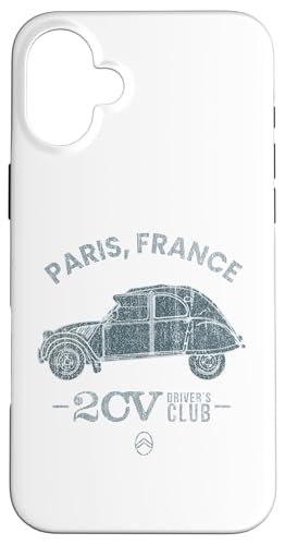 Citroën 2CV Drivers Club Paris Frankreich Vatertag Hülle für iPhone 16 Plus Citroën 2CV Drivers Club Paris Frankreich Vatertag Hülle für iPhone 16 Plus von Citroën