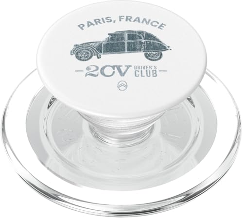 Citroën 2CV Drivers Club Paris Frankreich Vatertag PopSockets PopGrip für MagSafe Citroën 2CV Drivers Club Paris Frankreich Vatertag PopSockets PopGrip für MagSafe von Citroën