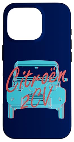 Citroën 2CV Grafikstil Vatertag Hülle für iPhone 16 Pro Citroën 2CV Grafikstil Vatertag Hülle für iPhone 16 Pro von Citroën