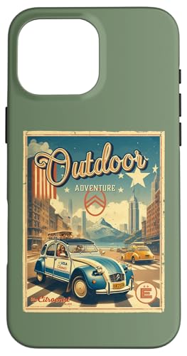 Citroën 2CV Outdoor Adventure Der Citroënist Vatertag Hülle für iPhone 16 Pro Max Citroën 2CV Outdoor Adventure Der Citroënist Vatertag Hülle für iPhone 16 Pro Max von Citroën