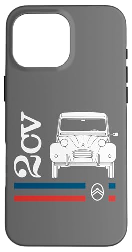 Citroën 2CV Racing Stripes, weiß Vatertag Hülle für iPhone 16 Pro Max Citroën 2CV Racing Stripes, weiß Vatertag Hülle für iPhone 16 Pro Max von Citroën