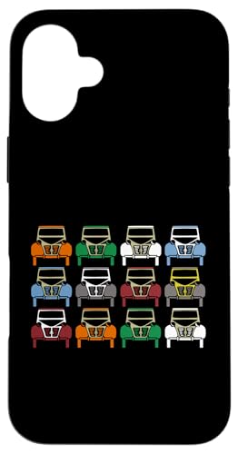 Citroën 2CV Vintage Color Art Vatertag Hülle für iPhone 16 Plus Citroën 2CV Vintage Color Art Vatertag Hülle für iPhone 16 Plus von Citroën