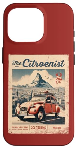 Citroën Der Citroënist 2CV Touring 1965 Tour Vatertag Hülle für iPhone 16 Pro Citroën Der Citroënist 2CV Touring 1965 Tour Vatertag Hülle für iPhone 16 Pro von Citroën