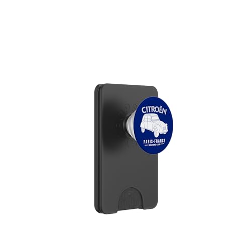 Citroën Driving Club White 2CV Paris Frankreich Vatertag PopSockets PopWallet für MagSafe Citroën Driving Club White 2CV Paris Frankreich Vatertag PopSockets PopWallet für MagSafe von Citroën