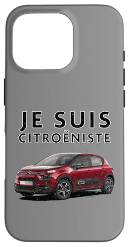 Citroën Je Suis Citroëniste Rotes Auto Vatertag Hülle für iPhone 16 Pro Citroën Je Suis Citroëniste Rotes Auto Vatertag Hülle für iPhone 16 Pro von Citroën