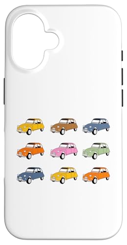 Citroën Vintage 2CV Farben Vatertag Hülle für iPhone 16 Citroën Vintage 2CV Farben Vatertag Hülle für iPhone 16 von Citroën