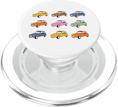 Citroën Vintage 2CV Farben Vatertag PopSockets PopGrip für MagSafe Citroën Vintage 2CV Farben Vatertag PopSockets PopGrip für MagSafe von Citroën