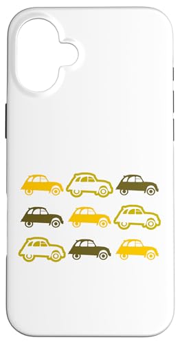 Citroën Vintage 2CV Muster Vatertag Hülle für iPhone 16 Plus Citroën Vintage 2CV Muster Vatertag Hülle für iPhone 16 Plus von Citroën