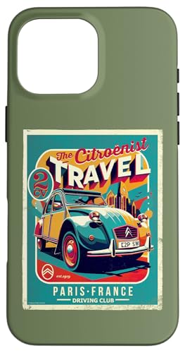 Der Citroënist 2CV Travel Paris Driving Club Vatertag Hülle für iPhone 16 Pro Max Der Citroënist 2CV Travel Paris Driving Club Vatertag Hülle für iPhone 16 Pro Max von Citroën