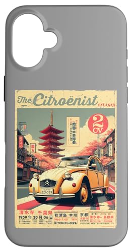 The Citroënist 2CV Retro Kiyomizu-dera Kyoto, Japan Vatertag Hülle für iPhone 16 Plus The Citroënist 2CV Retro Kiyomizu-dera Kyoto, Japan Vatertag Hülle für iPhone 16 Plus von Citroën