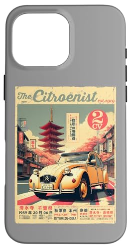 The Citroënist 2CV Retro Kiyomizu-dera Kyoto, Japan Vatertag Hülle für iPhone 16 Pro Max The Citroënist 2CV Retro Kiyomizu-dera Kyoto, Japan Vatertag Hülle für iPhone 16 Pro Max von Citroën