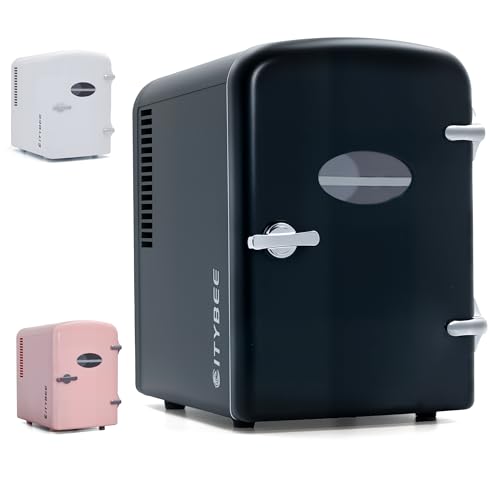 Citybee Mini Kühlschrank Fridge 4L (Schwarz) von Citybee