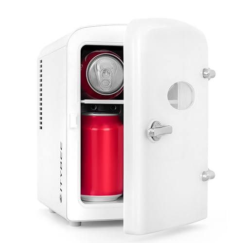 Citybee Mini Kühlschrank Fridge 4L - Kühlschränke klein 12V 230V Läuft Leise Geeignet für Getränke Kosmetik Essen - Minikühlschrank ideal für Auto Zimmer Camping Wohnmobil Büro und Reisen (Weiß) Citybee Mini Kühlschrank Fridge 4L - Kühlschränke klein 12V 230V Läuft Leise Geeignet für Getränke Kosmetik Essen - Minikühlschrank ideal für Auto Zimmer Camping Wohnmobil Büro und Reisen (Weiß) von Citybee