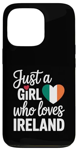 Just A Girl Who Loves Irland Souvenirs Irish Hülle für iPhone 13 Pro von Cityscape Gifts Co