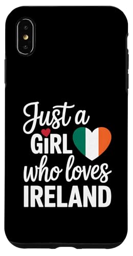 Just A Girl Who Loves Irland Souvenirs Irish Hülle für iPhone XS Max von Cityscape Gifts Co