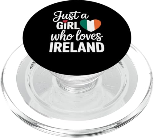 Just A Girl Who Loves Irland Souvenirs Irish PopSockets PopGrip für MagSafe von Cityscape Gifts Co