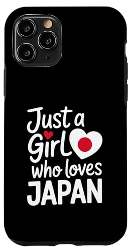 Just A Girl Who Loves Japan Souvenirs Japanisch Hülle für iPhone 11 Pro von Cityscape Gifts Co