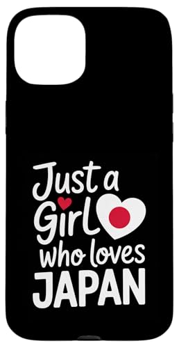 Just A Girl Who Loves Japan Souvenirs Japanisch Hülle für iPhone 15 Plus von Cityscape Gifts Co