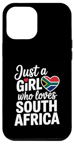 Just A Girl Who Loves Südafrika Souvenirs Flagge Hülle für iPhone 12 Pro Max von Cityscape Gifts Co