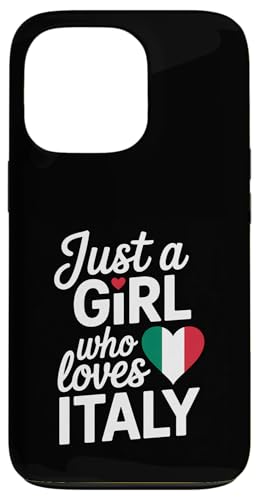 Nur ein Mädchen, das Italien liebt Souvenirs Italienisch Hülle für iPhone 13 Pro von Cityscape Gifts Co