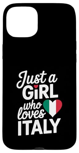 Nur ein Mädchen, das Italien liebt Souvenirs Italienisch Hülle für iPhone 15 Plus von Cityscape Gifts Co