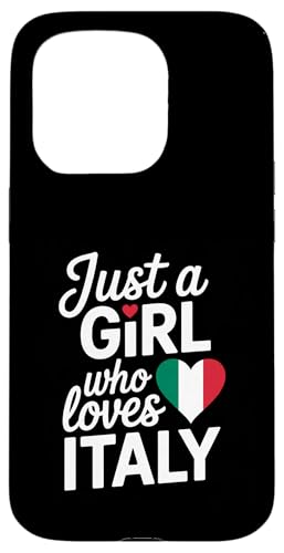 Nur ein Mädchen, das Italien liebt Souvenirs Italienisch Hülle für iPhone 15 Pro von Cityscape Gifts Co