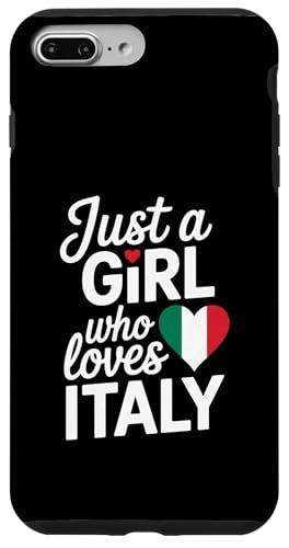 Nur ein Mädchen, das Italien liebt Souvenirs Italienisch Hülle für iPhone 7 Plus/8 Plus von Cityscape Gifts Co
