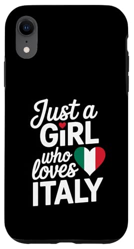 Nur ein Mädchen, das Italien liebt Souvenirs Italienisch Hülle für iPhone XR von Cityscape Gifts Co