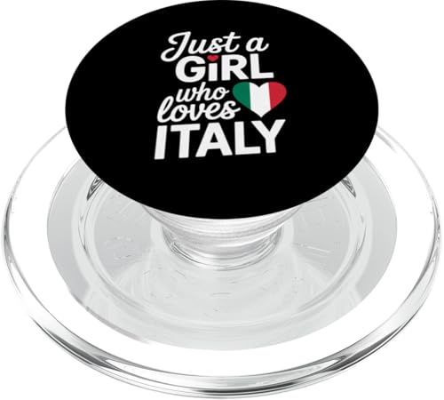 Nur ein Mädchen, das Italien liebt Souvenirs Italienisch PopSockets PopGrip für MagSafe von Cityscape Gifts Co