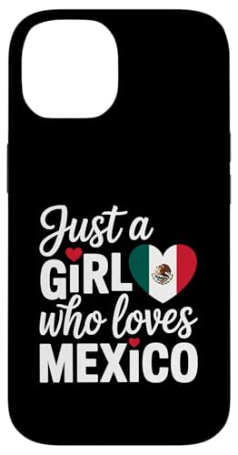 Nur ein Mädchen, das Mexiko liebt Souvenirs Mexikanisch Hülle für iPhone 14 von Cityscape Gifts Co