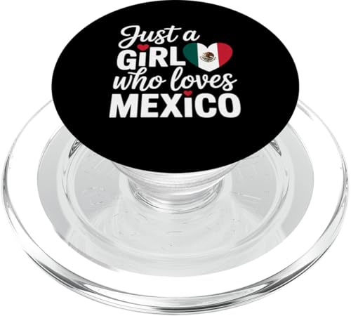 Nur ein Mädchen, das Mexiko liebt Souvenirs Mexikanisch PopSockets PopGrip für MagSafe von Cityscape Gifts Co