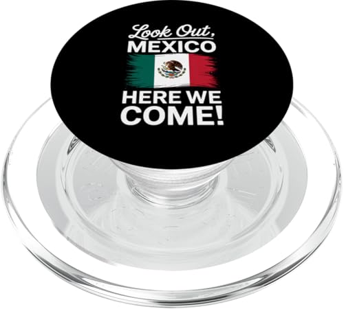 Schauen Sie sich Mexiko an, wir kommen, Familienurlaub PopSockets PopGrip für MagSafe von Cityscape Gifts Co