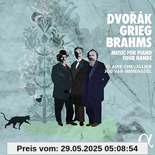 Musik für Klavier zu vier Händen - Music for Piano four Hands von Claire Chevallier