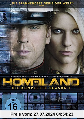 Homeland - Die komplette Season 1 [4 DVDs] von Claire Danes
