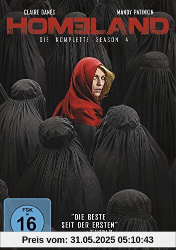 Homeland - Die komplette Season 4 [4 DVDs] von Claire Danes