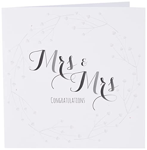 Claire Giles einsehbar"Mrs & Mrs" Hochzeit Karte von Claire Giles