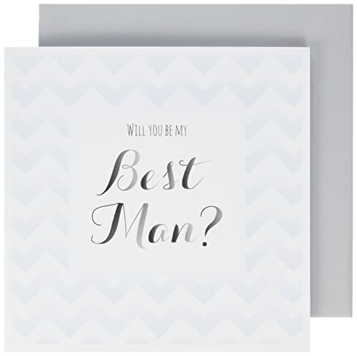 Claire Giles einsehbar "Will You Be My Best Man?" Hochzeit Karte von Claire Giles