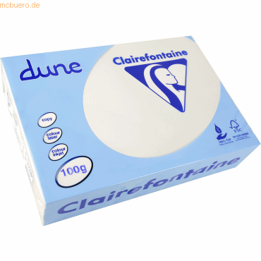 4 x Clairefontaine Multifunktionspapier dune A4 210x297mm 100g/qm sand 4 x Clairefontaine Multifunktionspapier dune A4 210x297mm 100g/qm sand von Clairefontaine