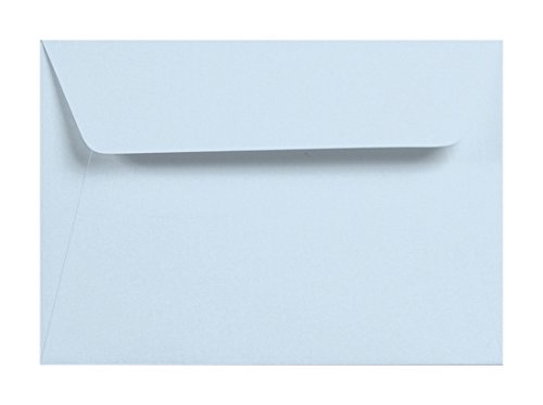 5 Umschläge 120g Himmel Blau C6 Briefumschlag von Clairefontaine