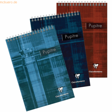 5 x Clairefontaine Spiralblock A5 liniert 80 Blatt farbig sortiert 5 x Clairefontaine Spiralblock A5 liniert 80 Blatt farbig sortiert von Clairefontaine