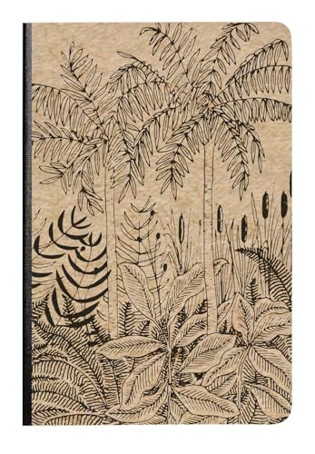 Clairefontaine 116041C – Le Cerisier Blanc – Notizbuch mit weicher Broschüre A5, 14,8 x 21 cm, 160 Seiten, liniert, Rückseite Leinwand, Ass. von Clairefontaine