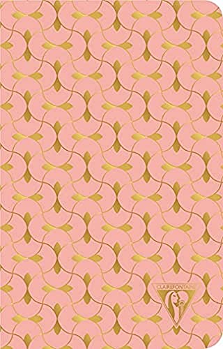 Clairefontaine 193206C Notizbuch Neo Deco Frühlings Sommer Kollektion, mit Fadenbindung, 11 x 17cm, 48 Blatt, liniert, 90g, elfenbeinfarbiges Papier, 1 Stück, Korallenrot Clairefontaine 193206C Notizbuch Neo Deco Frühlings Sommer Kollektion, mit Fadenbindung, 11 x 17cm, 48 Blatt, liniert, 90g, elfenbeinfarbiges Papier, 1 Stück, Korallenrot von Clairefontaine
