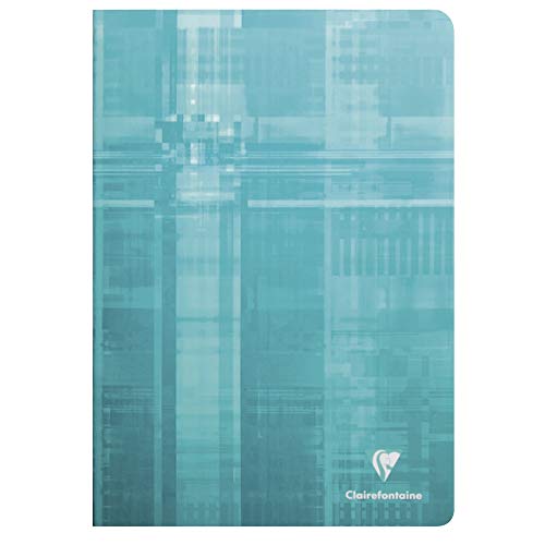 Clairefontaine 3601C - Heft 11x17 cm, 48 Blatt 90g, französische Lineatur, farbig sortiert, 1 Stück von Clairefontaine