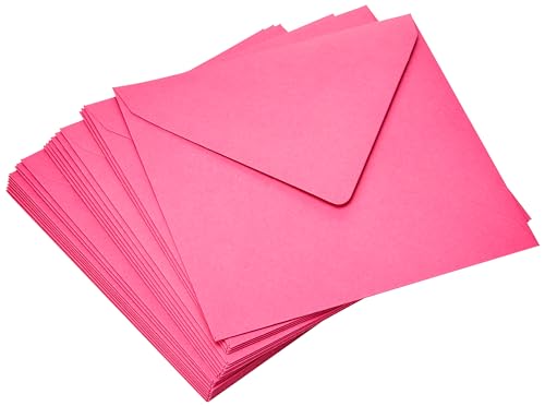 Clairefontaine 5578C - Packung mit 20 Umschläge Pollen, 140 x 140 mm, 120g, ideal für Einladungen und Korrespondenz, Fuchsia, 1 Pack Clairefontaine 5578C - Packung mit 20 Umschläge Pollen, 140 x 140 mm, 120g, ideal für Einladungen und Korrespondenz, Fuchsia, 1 Pack von Clairefontaine